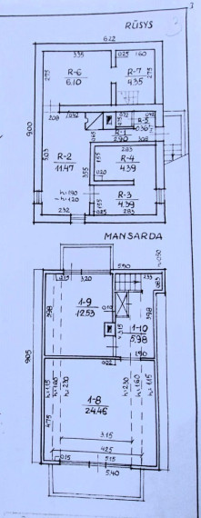 Parduodamas namas Ratilių g., Piliuonos k., Kauno r. sav., 123.4 m2 ploto, 1 aukštai 23