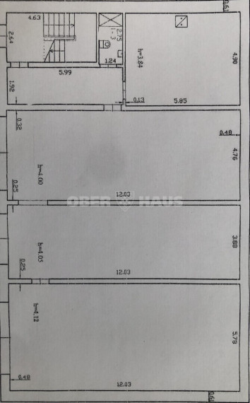 Nuomojamos administracinės, gamybinės, kitos paskirties, sandėliavimo patalpos Šilutės pl., Smeltė, Klaipėdos m., Klaipėdos m. sav., 225 m2 ploto 32