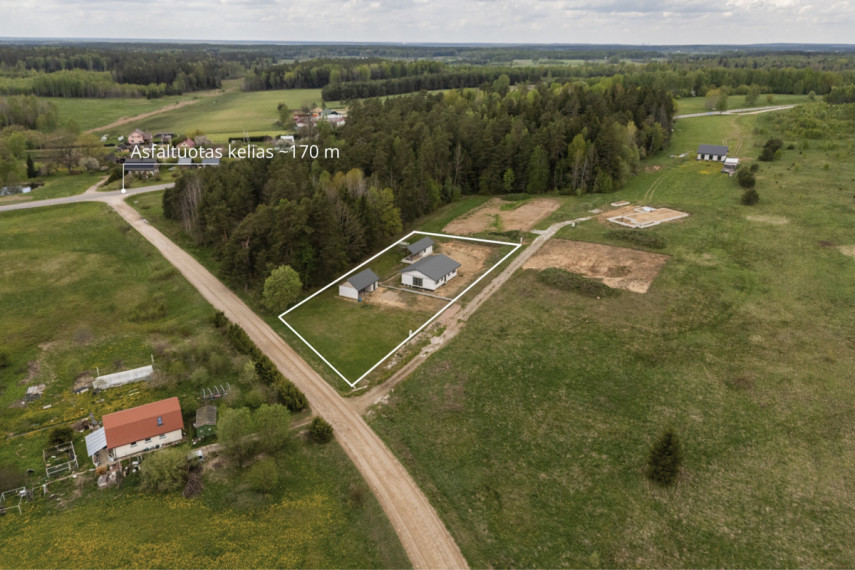 Parduodamas namas Bitininkų g., Marazų k., Šalčininkų r. sav., 120 m2 ploto, 1 aukštai 3