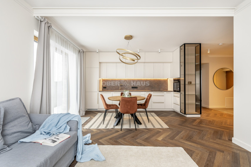 Nuomojamas butas Krivių g., Užupis, Vilniaus m., Vilniaus m. sav., 83 m2 ploto, 3 kambariai 6
