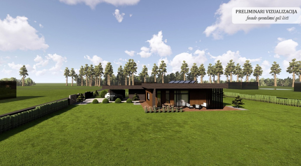 Parduodamas namas Kaštanėlių g., Kalnalaukio k., Širvintų r. sav., 192.35 m2 ploto, 1 aukštai 6