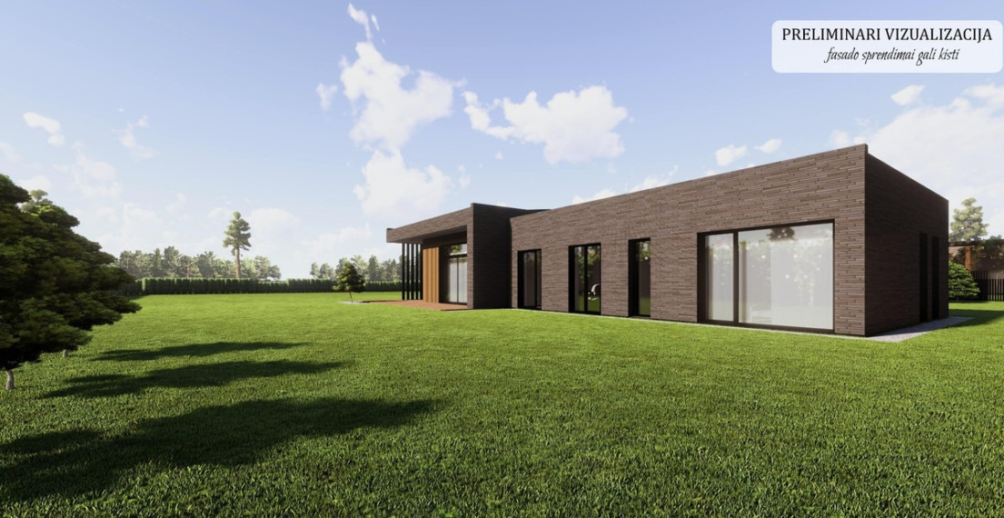 Parduodamas namas Kaštanėlių g., Kalnalaukio k., Širvintų r. sav., 192.35 m2 ploto, 1 aukštai 10