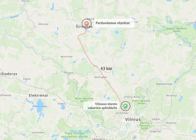Parduodamas namas Kaštanėlių g., Kalnalaukio k., Širvintų r. sav., 192.35 m2 ploto, 1 aukštai 26