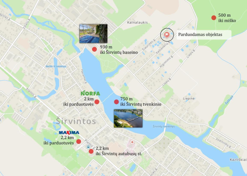 Parduodamas namas Kaštanėlių g., Kalnalaukio k., Širvintų r. sav., 192.35 m2 ploto, 1 aukštai 23