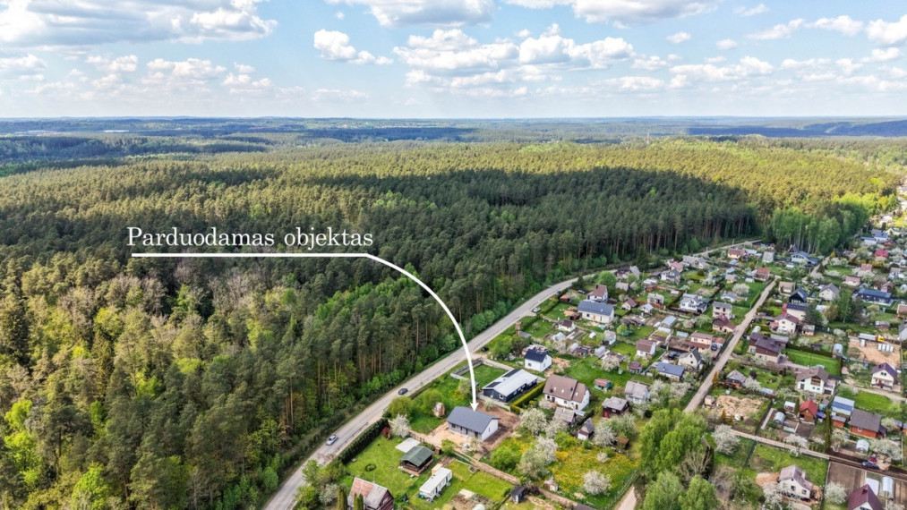 Parduodamas namas Kaštonų g., Valų k., Trakų r. sav., 86.39 m2 ploto, 1 aukštai 9