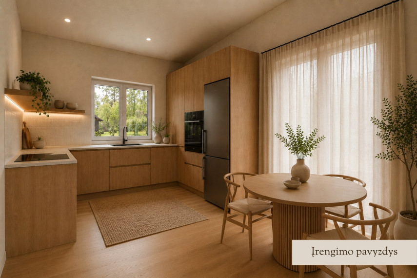 Parduodamas namas Kaštonų g., Valų k., Trakų r. sav., 86.39 m2 ploto, 1 aukštai 3