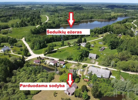 Utenos raj., Šeduikių kaime, netoli ežero parduodamas namas - sodyba Utenos raj., Šeduikių kaime, netoli ežero parduodamas namas - sodyba