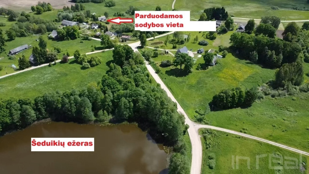 Utenos raj., Šeduikių kaime, netoli ežero parduodamas namas - sodyba 3