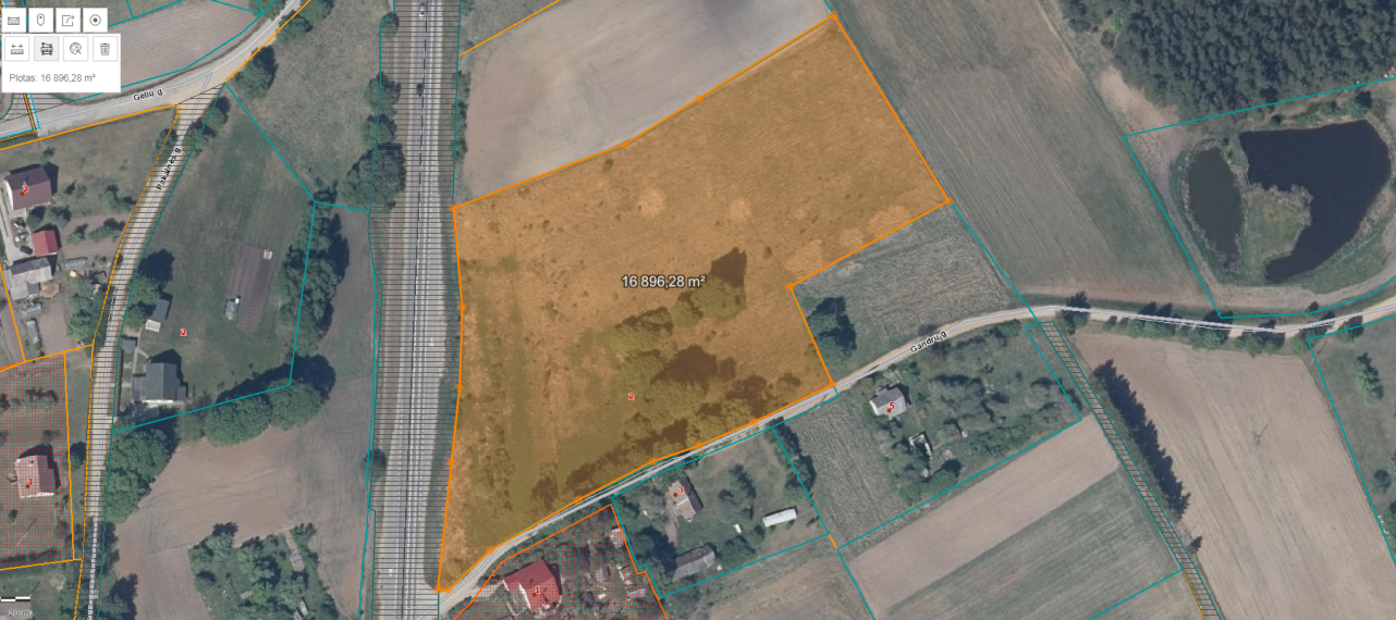 Parduodamas sklypas Gandrų g., Zabakos k., Elektrėnų sav., 168 a ploto 10