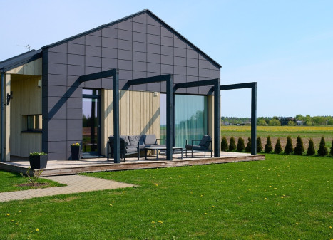 Parduodamas namas Lazdynėlių g., Baukštininkų k., Klaipėdos r. sav., 74.71 m2 ploto, 1 aukštai