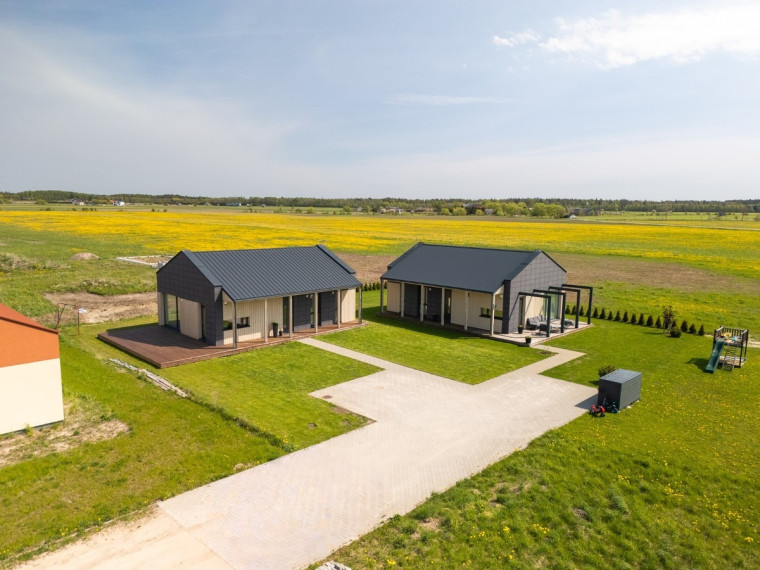 Parduodamas namas Lazdynėlių g., Baukštininkų k., Klaipėdos r. sav., 74.71 m2 ploto, 1 aukštai 45