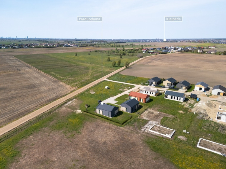 Parduodamas namas Lazdynėlių g., Baukštininkų k., Klaipėdos r. sav., 74.71 m2 ploto, 1 aukštai 50