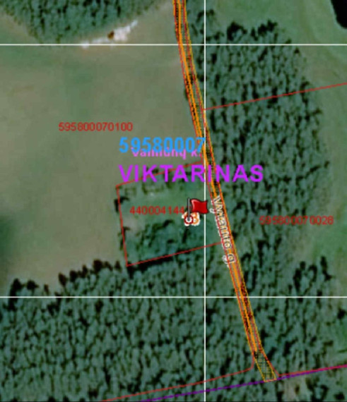 Parduodamas namas Veisiejų g., Vainiūnų k., Lazdijų r. sav., 45.84 m² ploto 1 kambarys 3