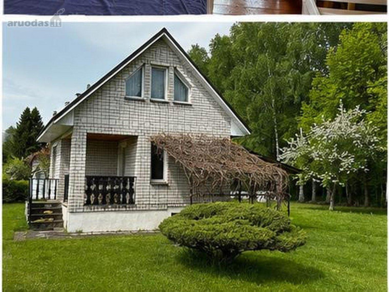 Parduodamas namas Grybų g., Juodiškių k., Molėtų r. sav., 60.00 m² ploto 2 kambariai 2