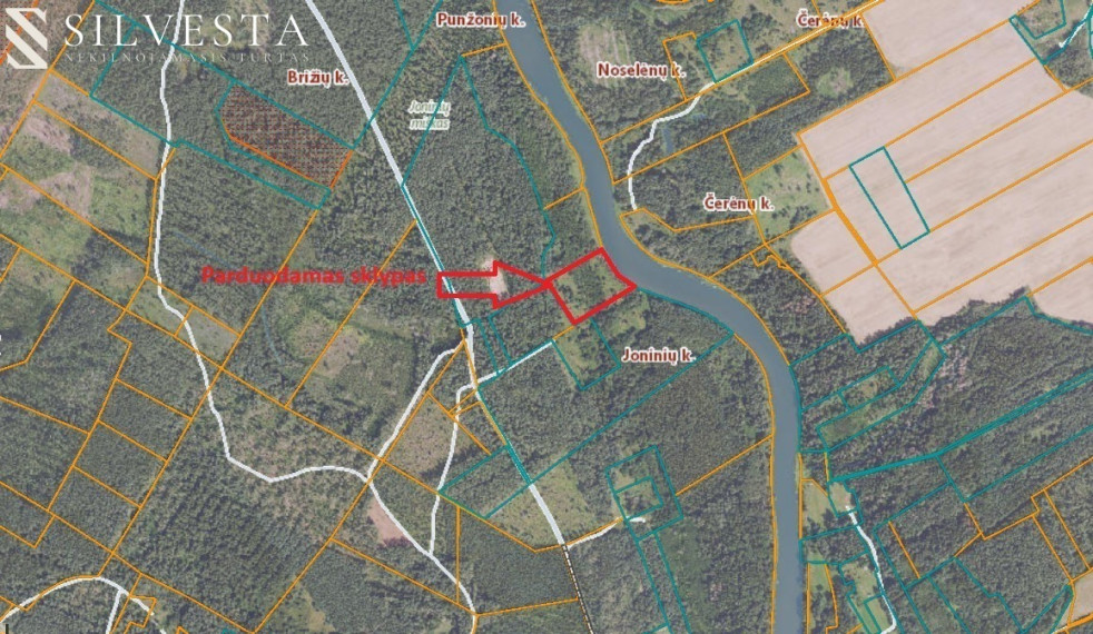 Parduodamas sklypas Joninių k., 170.17 a ploto 2