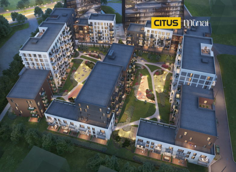 Parduodamas butas Kareivių g., Žirmūnai, Vilniaus m., Vilniaus m. sav., 40.62 m² ploto 2 kambariai 12