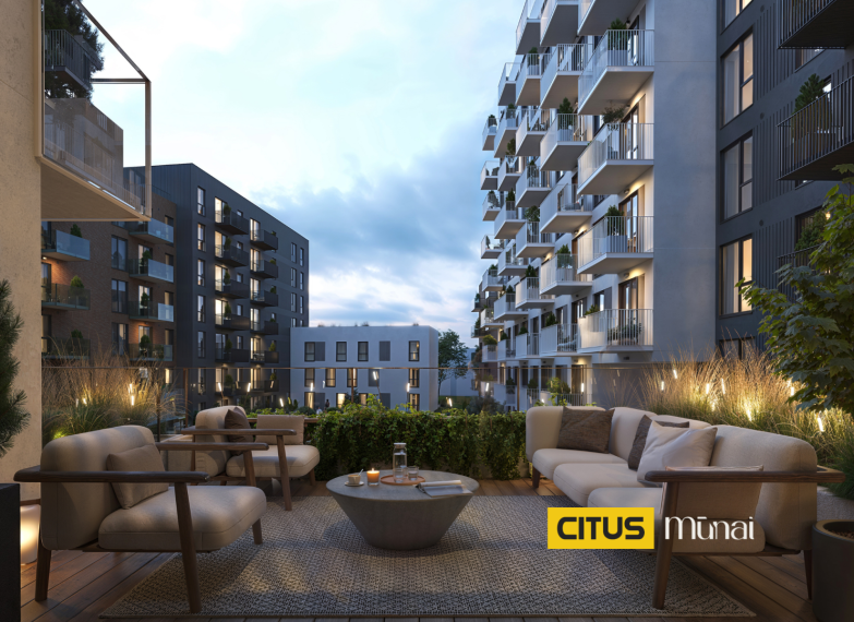 Parduodamas butas Kareivių g., Žirmūnai, Vilniaus m., Vilniaus m. sav., 40.62 m² ploto 2 kambariai 14