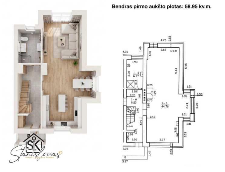 PARDUODAMAS KOTEDŽAS KLAIPĖDOJE, BARŠKIŲ G. 22 11