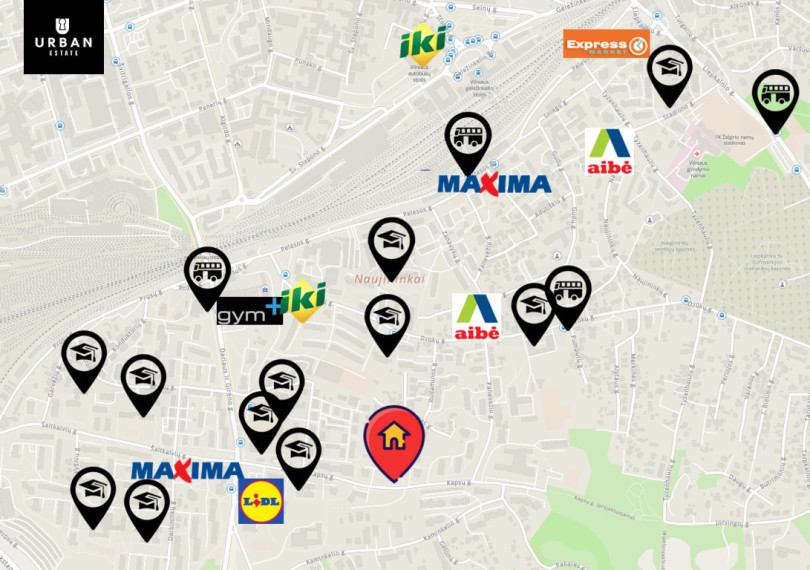 Parduodamas butas Kapsų g., Naujininkuose, Vilniuje, 71.1 kv.m ploto 30