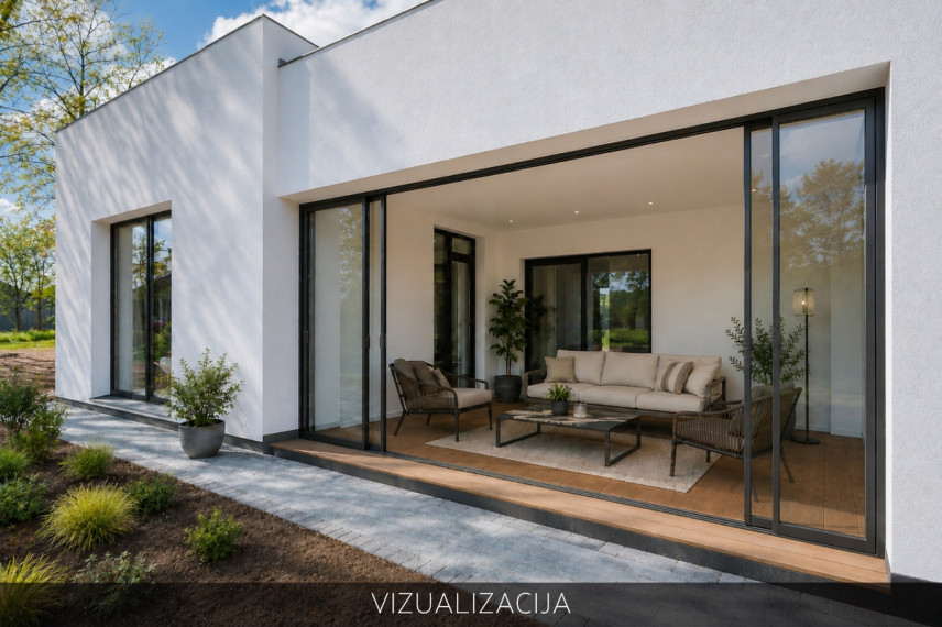 Parduodamas namas Saulės g., Vilniaus m., Vilniaus m. sav., 119.16 m2 ploto, 1 aukštai 14