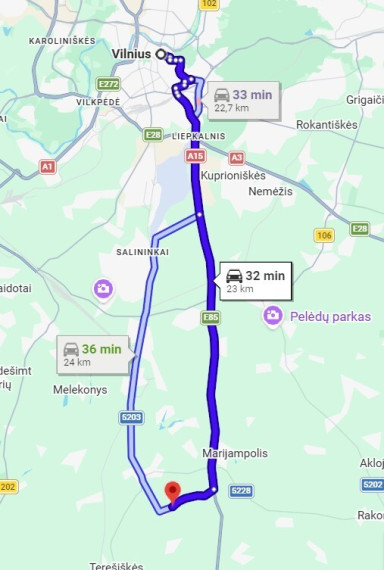 Parduodamas  sklypas Vilniaus r. sav., Beržiškių k., -, 300 a ploto 5