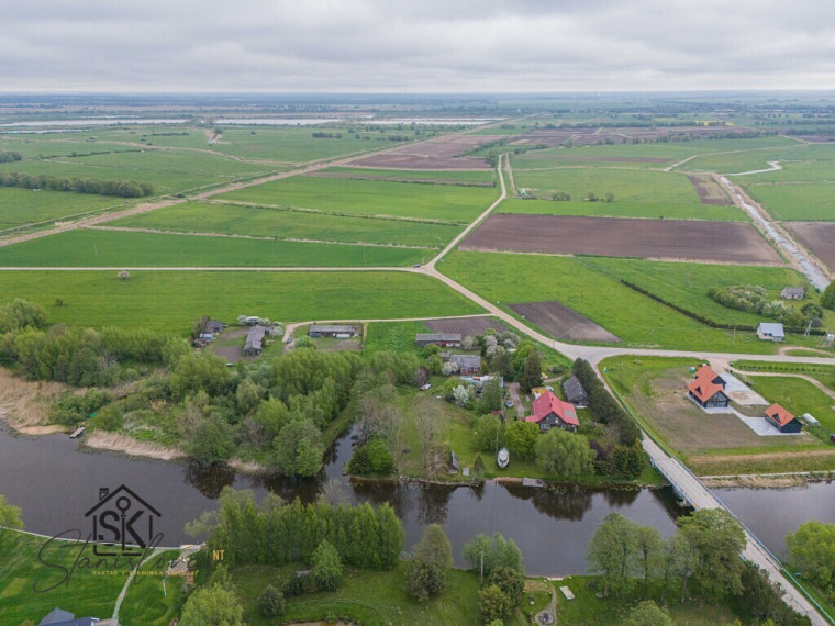 ŠALIA PAKALNĖS UPĖS PARDUODAMAS 40 ARŲ SKLYPAS PAKALNĖS K., PAKALNĖS G. 72C 2