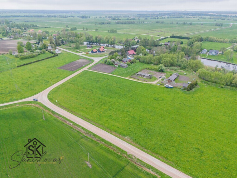 ŠALIA PAKALNĖS UPĖS PARDUODAMAS 40 ARŲ SKLYPAS PAKALNĖS K., PAKALNĖS G. 72C 7