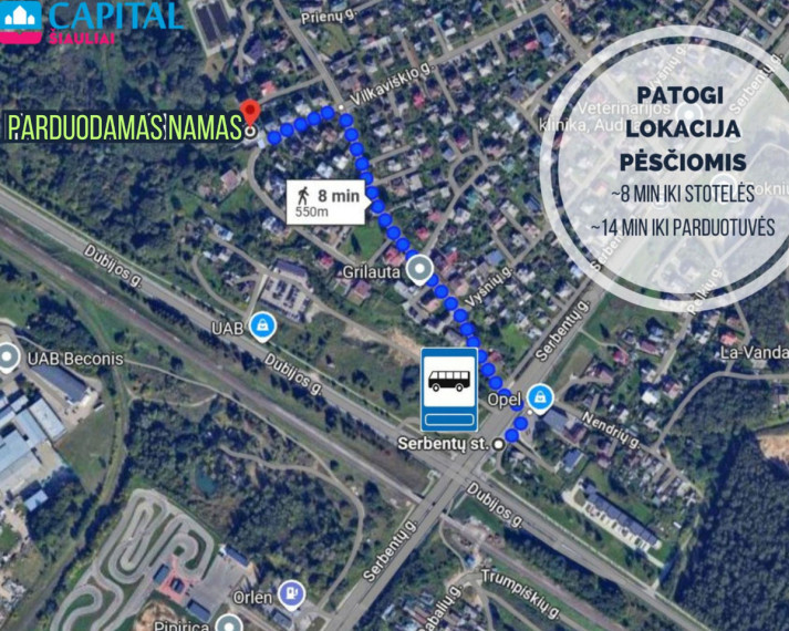 Parduodamas namas Vilkaviškio g., Šiaulių m., Šiaulių m. sav., 570.74 m2 ploto, 1 aukštai 29