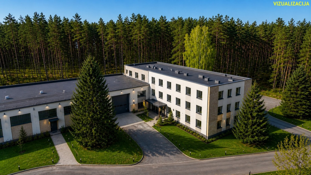 Parduodamos kitos paskirties patalpos Geležinkelio g., Varėnos m., Varėnos r. sav., 1372 m2 ploto 1