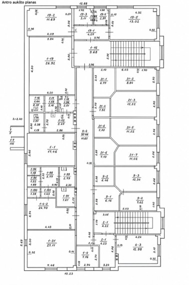 Parduodamos kitos paskirties patalpos Geležinkelio g., Varėnos m., Varėnos r. sav., 1372 m2 ploto 14