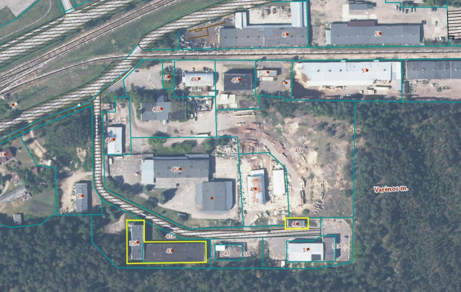 Parduodamos kitos paskirties patalpos Geležinkelio g., Varėnos m., Varėnos r. sav., 1372 m2 ploto 17