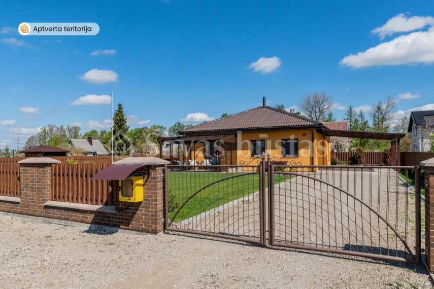 Parduodamas namas Rožių g., Toliočių k., Šiaulių r. sav., 79.83 m2 ploto, 1 aukštai 2
