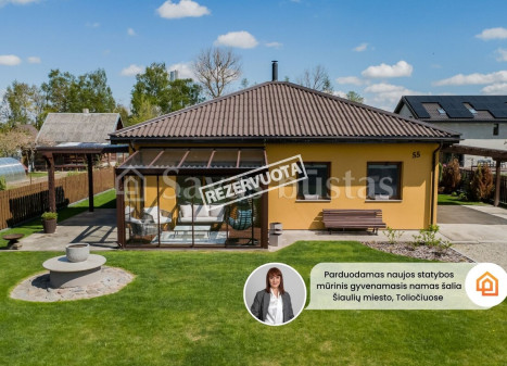 Parduodamas namas Rožių g., Toliočių k., Šiaulių r. sav., 79.83 m2 ploto, 1 aukštai Parduodamas namas Rožių g., Toliočių k., Šiaulių r. sav., 79.83 m2 ploto, 1 aukštai