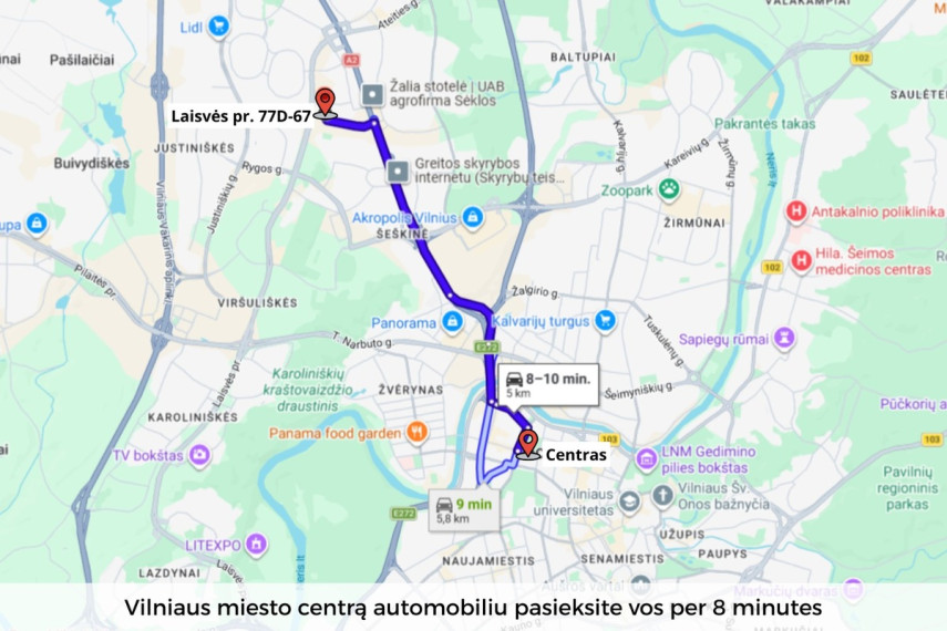 Nuomojamos  patalpos Laisvės pr., Vilniaus m., Vilniaus m. sav., 176.32 m2 ploto 37