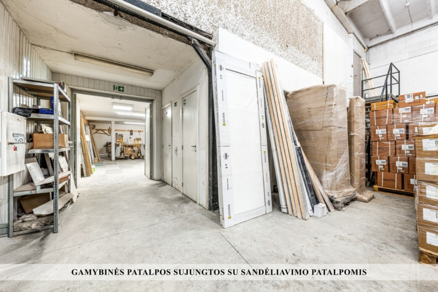 Parduodamos administracinės, gamybinės, sandėliavimo patalpos V. A. Graičiūno g., Vilniaus m., Vilniaus m. sav., 1256.08 m2 ploto 12