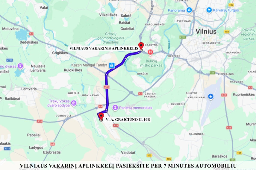 Parduodamos administracinės, gamybinės, sandėliavimo patalpos V. A. Graičiūno g., Vilniaus m., Vilniaus m. sav., 1256.08 m2 ploto 38