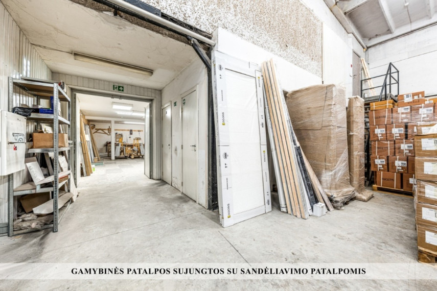 Nuomojamos administracinės, gamybinės, sandėliavimo patalpos V. A. Graičiūno g., Vilniaus m., Vilniaus m. sav., 1256.08 m2 ploto 11
