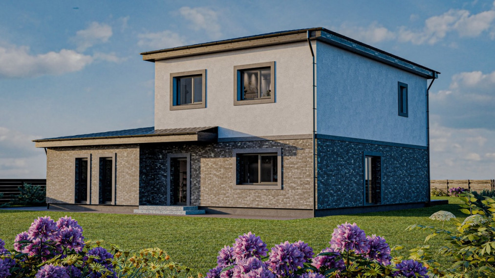 Parduodamas namas Raudonikių g., Didžiosios Riešės mstl., Vilniaus r. sav., 213 m2 ploto, 2 aukštai 2
