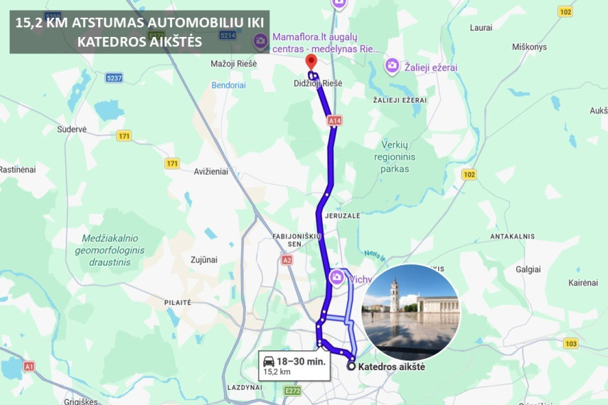 Parduodamas namas Raudonikių g., Didžiosios Riešės mstl., Vilniaus r. sav., 213 m2 ploto, 2 aukštai 37