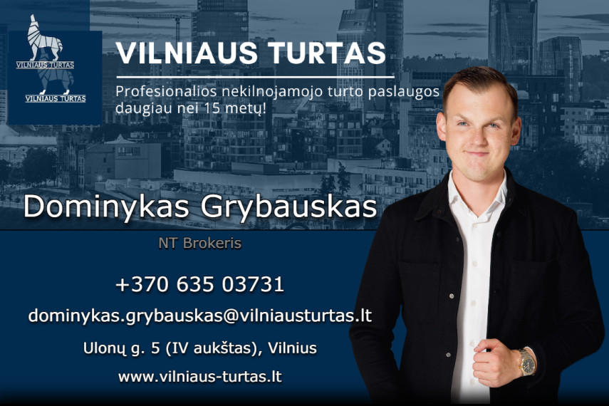 Nuomojamas butas Eišiškių pl., Naujininkai, Vilniaus m., Vilniaus m. sav., 12 m2 ploto, 1 kambariai 18