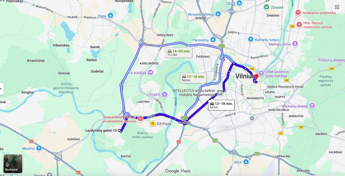 Parduodamas butas Lazdynėlių g., Vilniaus m., Vilniaus m. sav., 66.42 m2 ploto, 2 kambariai 22