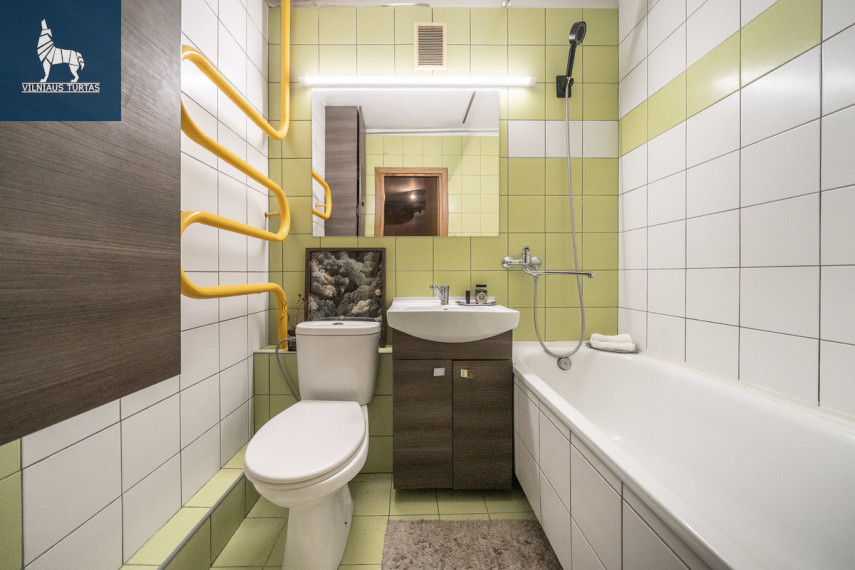 Parduodamas butas Buivydiškių g., Šeškinė, Vilniaus m., Vilniaus m. sav., 36.74 m2 ploto, 1 kambariai 6