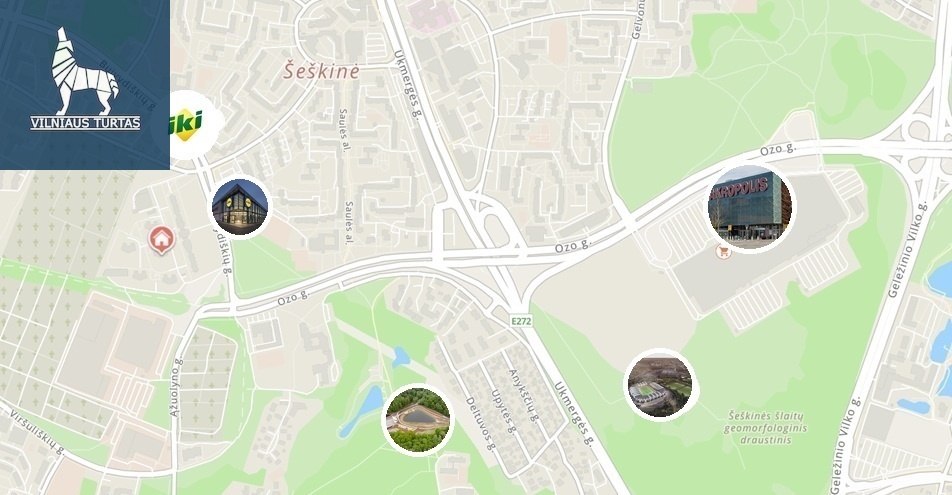 Parduodamas butas Buivydiškių g., Šeškinė, Vilniaus m., Vilniaus m. sav., 36.74 m2 ploto, 1 kambariai 17