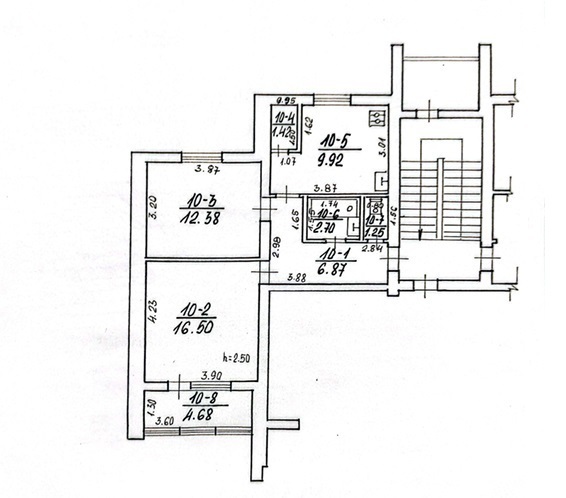 Parduodamas butas Jono Basanavičiaus g., Anykščiai, 55.72 kv.m ploto 33