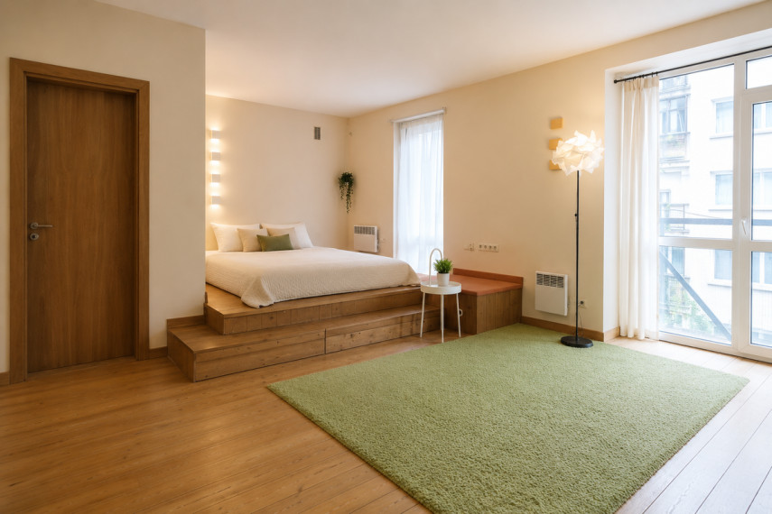 Nuomojamas butas Latvių g., Žvėrynas, Vilniaus m., Vilniaus m. sav., 40 m2 ploto, 1 kambariai 1