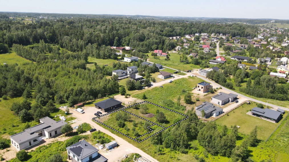 Parduodamas namų valdos paskirties sklypas Didžiosios Riešės mstl., Vilniaus r. sav., 13.84 a ploto 1