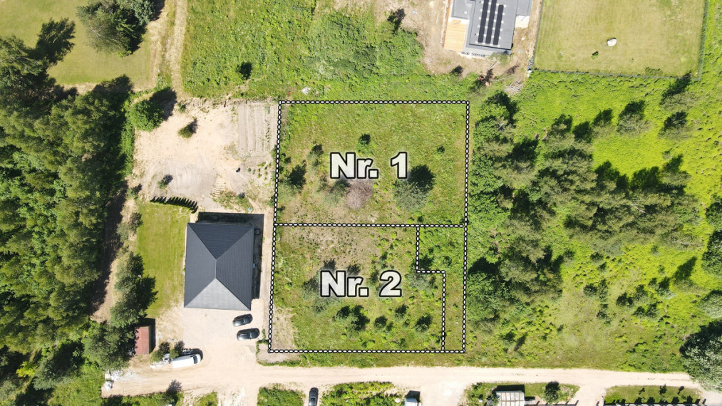 Parduodamas namų valdos paskirties sklypas Didžiosios Riešės mstl., Vilniaus r. sav., 13.84 a ploto 2