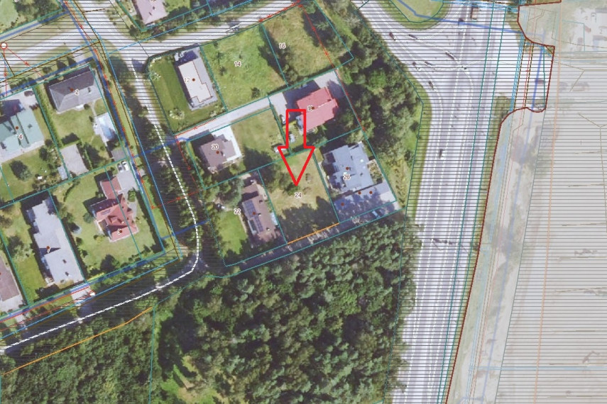Parduodamas namų valdos paskirties sklypas Vilniaus r. sav., Didžiosios Riešės k., Senoji g., 11.2 a ploto 8