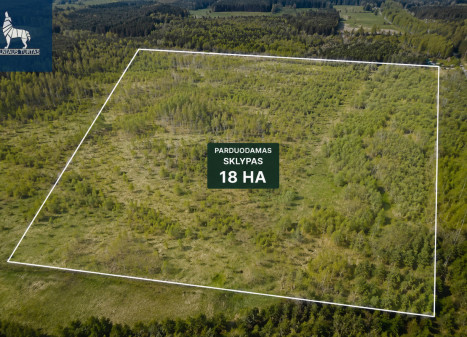 Parduodamas  sklypas Paežerių II k., Anykščių r. sav., 1815 a ploto