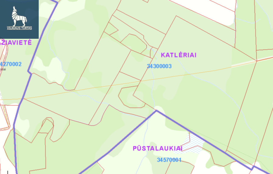 Parduodamas  sklypas Paežerių II k., Anykščių r. sav., 1815 a ploto 3